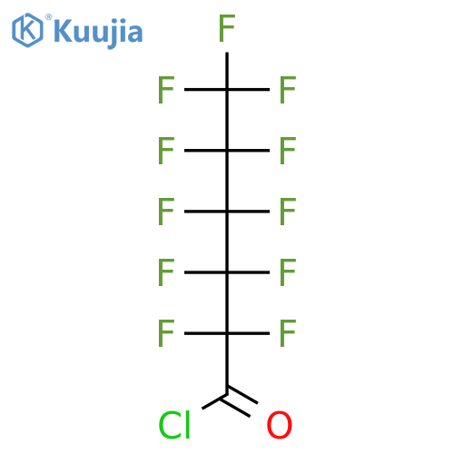 Perfluorohexanoyl chloride structure