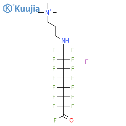 3-(Perfluorooxooctyl)aminopropyltrimethylammoniumiodide structure