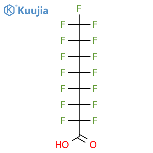 2,2,3,3,4,4,5,5,6,6,7,7,8,8,8-pentadecafluorooctanoic acid structure