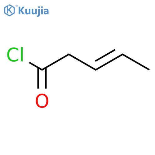 3-Pentenoyl chloride structure