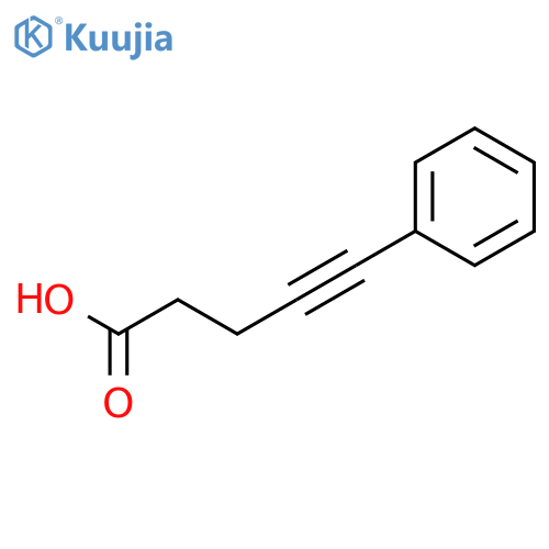 5-phenylpent-4-ynoic acid structure