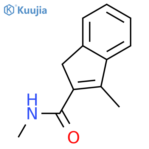1H-Indene-2-carboxamide,N,3-dimethyl- structure