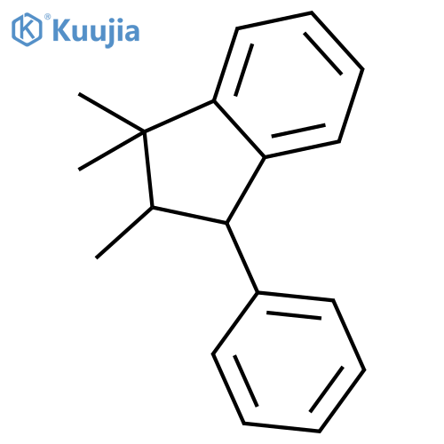 1,1,2-trimethyl-3-phenyl-2,3-dihydro-1H-indene structure