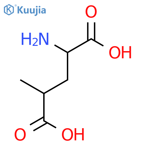 (2S,4S)-2-Amino-4-methylpentanedioic acid structure