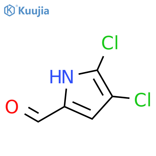 4,5-Dichloro-1H-pyrrole-2-carbaldehyde structure
