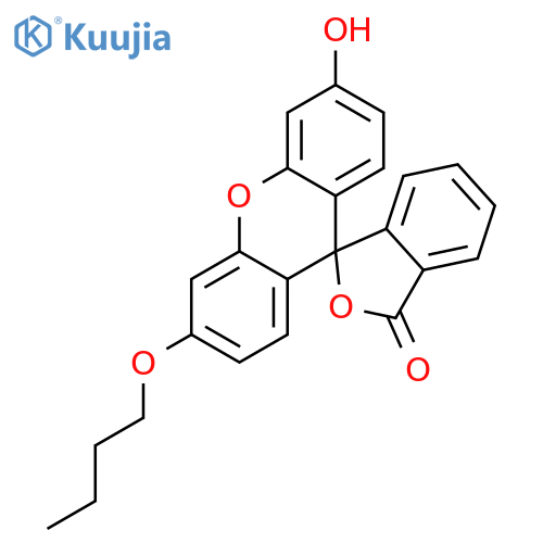 N-BUTYLFLUORESCEIN structure