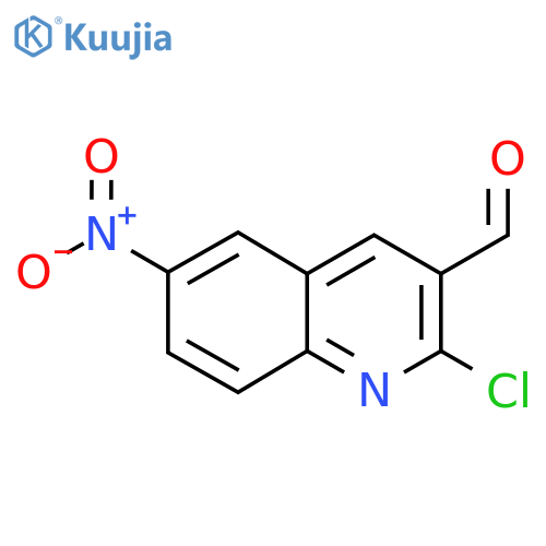 2-Chloro-6-nitroquinoline-3-carbaldehyde structure