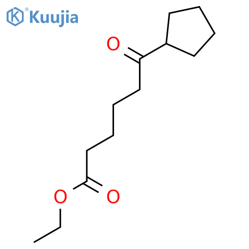 ETHYL 6-CYCLOPENTYL-6-OXOHEXANOATE structure