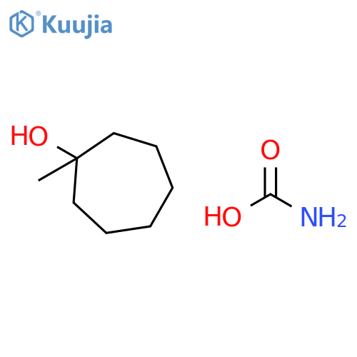 Cycloheptanol ,1-methyl-,carbamate (9ci) structure