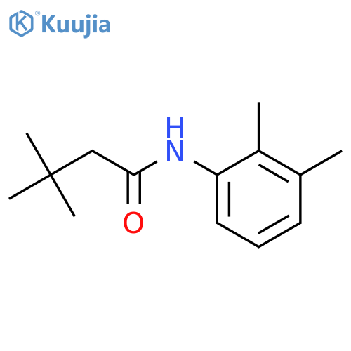 N-(2,3-dimethylphenyl)-3,3-dimethylbutanamide structure
