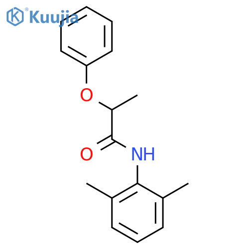 N-(2,6-dimethylphenyl)-2-phenoxypropanamide structure