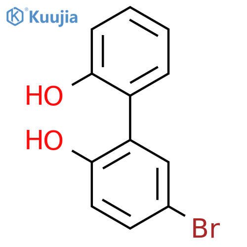 [1,1'-Biphenyl]-2,2'-diol, 5-bromo- structure