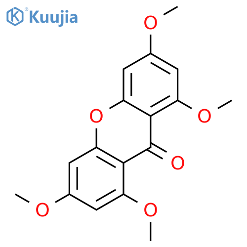 9H-Xanthen-9-one, 1,3,6,8-tetramethoxy- structure