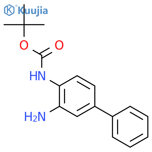 N-(3-Amino1,1'-biphenyl-4-yl)-carbamic Acid tert-Butyl Ester structure