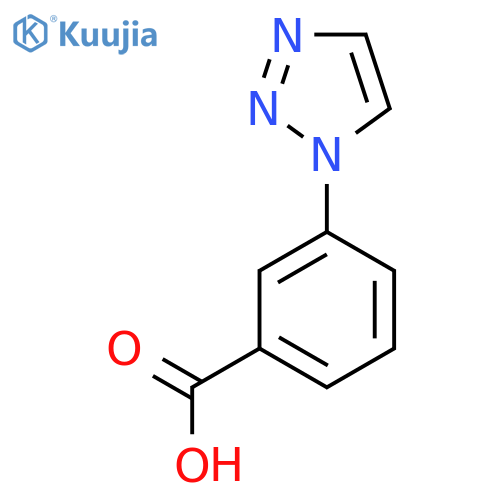 3-(1H-1,2,3-Triazol-1-yl)benzoic acid structure