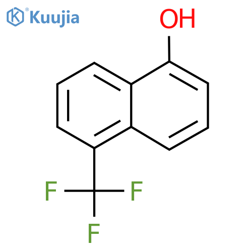 5-Trifluormethyl-1-naphthol structure