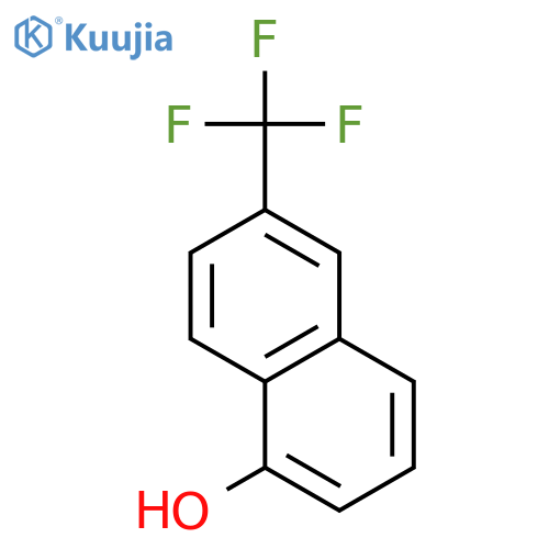 1-Naphthalenol, 6-(trifluoromethyl)- structure