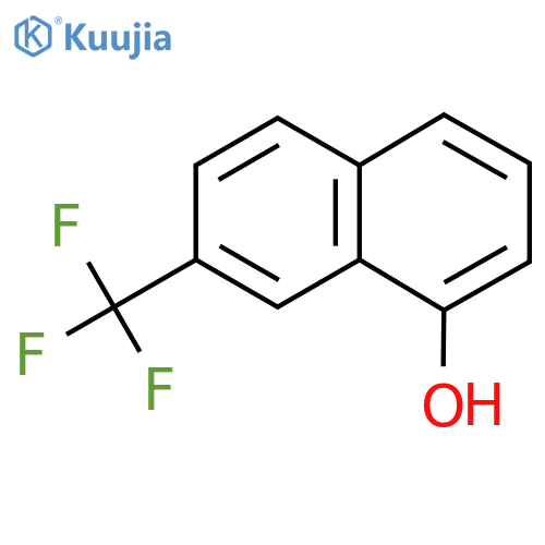 7-(Trifluoromethyl)naphthalen-1-ol structure