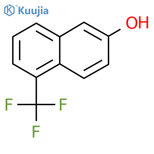 5-Trifluormethyl-2-naphthol structure
