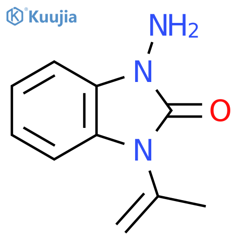 1-Amino-3-prop-1-en-2-ylbenzimidazol-2-one structure