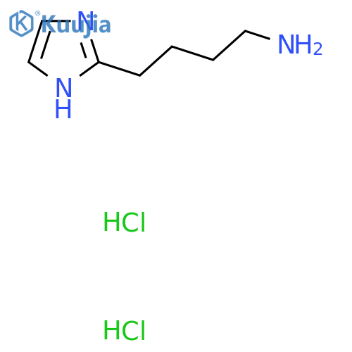 4-(1H-Imidazol-2-yl)butan-1-amine dihydrochloride structure