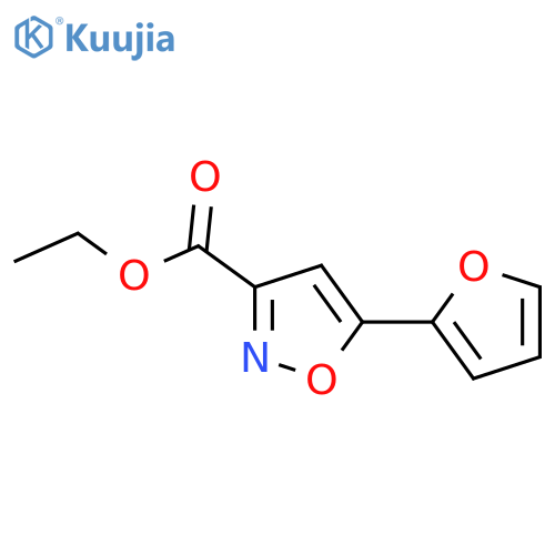 Ethyl 5-(2-Furyl)isoxazole-3-carboxylate structure