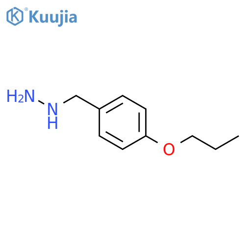 (4-PROPOXY-BENZYL)-HYDRAZINE structure