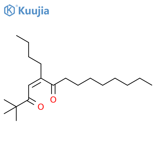 4-Tetradecene-3,6-dione, 5-butyl-2,2-dimethyl-, (4Z)- structure