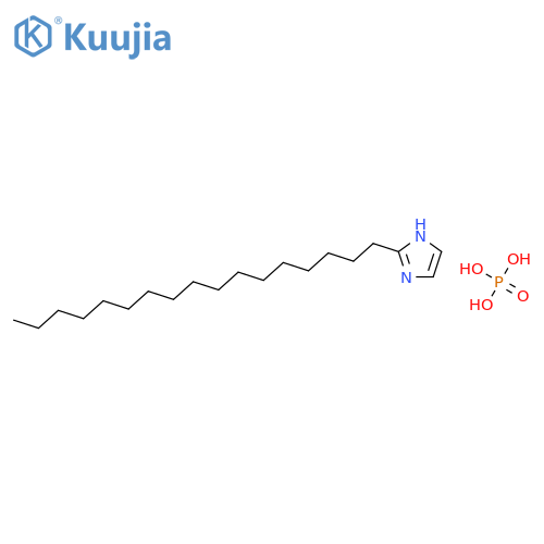 1H-Imidazole, 2-heptadecyl-, phosphate (1:1) structure