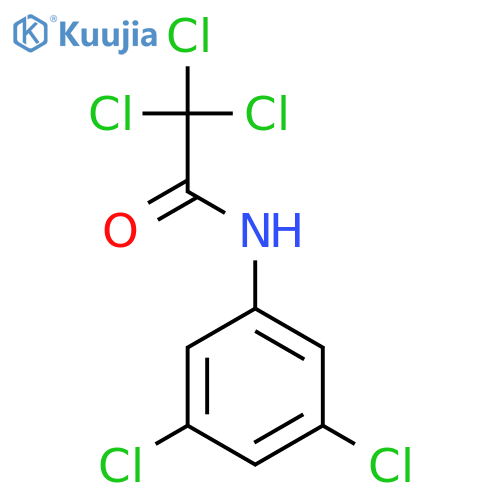 2,2,2-trichloro-N-(3,5-dichlorophenyl)acetamide structure