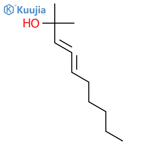 3,4-Decadien-2-ol, 2-methyl- structure