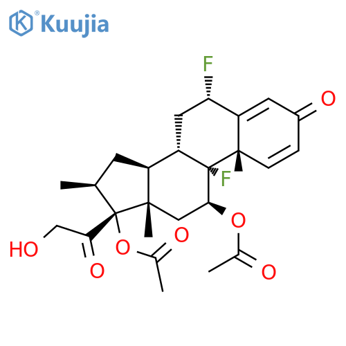Diflorasone diacetate structure