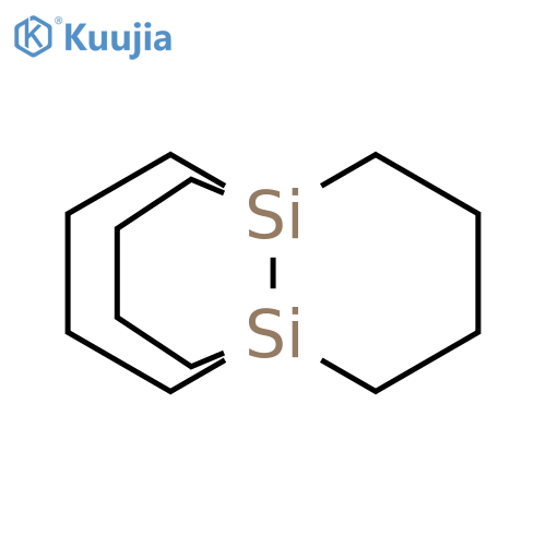 4a,8a-Butano-4a,8a-disilanaphthalene, octahydro- structure
