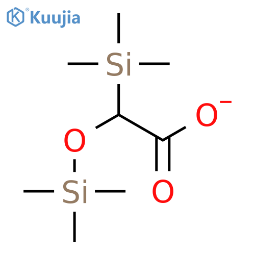 Acetic acid,2-[(trimethylsilyl)oxy]-, trimethylsilyl ester structure
