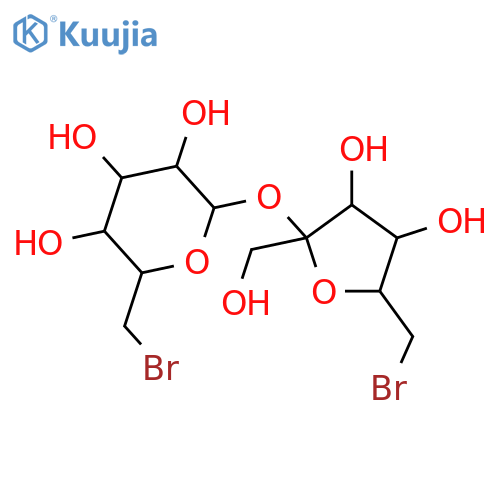 a-D-Glucopyranoside,6-bromo-6-deoxy-b-D-fructofuranosyl6-bromo-6-deoxy- structure