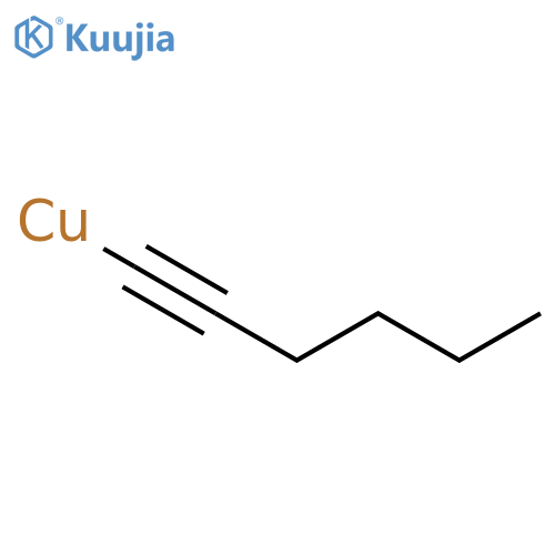1-hexynylcopper structure