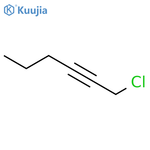 1-chlorohex-2-yne structure