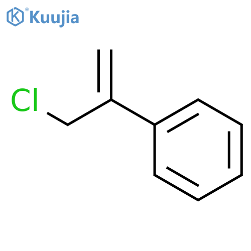 Benzene, [1-(chloromethyl)ethenyl]- structure