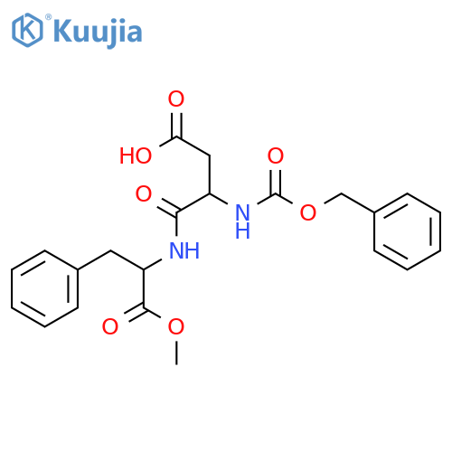 L-Phenylalanine,N-[(phenylmethoxy)carbonyl]-L-a-aspartyl-, 2-methyl ester structure