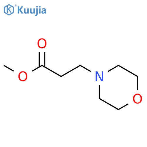 methyl 3-(morpholin-4-yl)propanoate structure