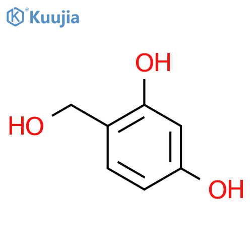2,4-Dihydroxybenzyl alcohol structure