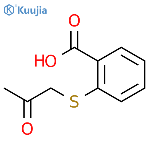 2-(2-oxopropyl)thiobenzoic Acid structure