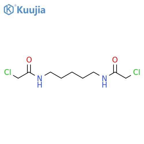 2-chloro-N-5-(2-chloroacetamido)pentylacetamide structure