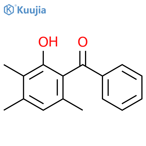 Methanone, (2-hydroxy-3,4,6-trimethylphenyl)phenyl- structure