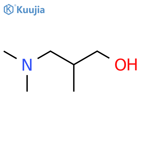 3-(dimethylamino)-2-methylpropan-1-ol structure