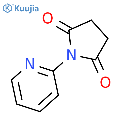 1-(2-pyridinyl)-2,5-Pyrrolidinedione structure