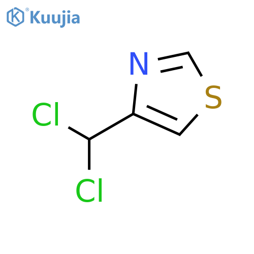 4-(dichloromethyl)-Thiazole structure