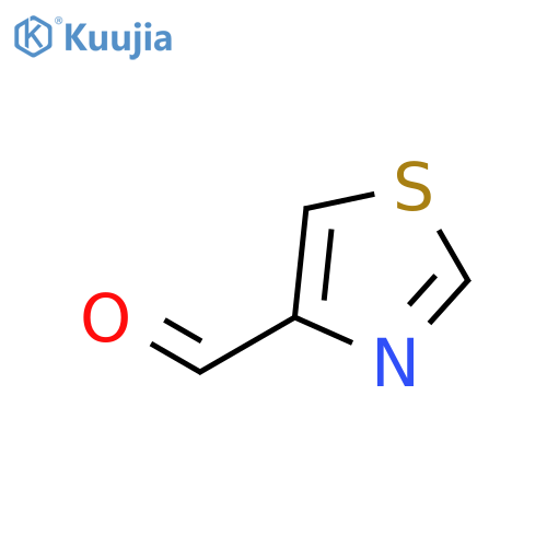1,3-thiazole-4-carbaldehyde structure