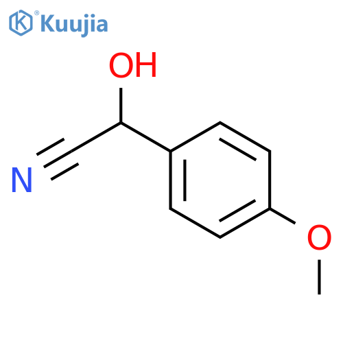 2-hydroxy-2-(4-methoxyphenyl)acetonitrile structure