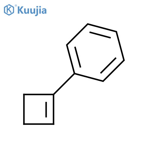 benzene, 1-cyclobuten-1-yl- structure